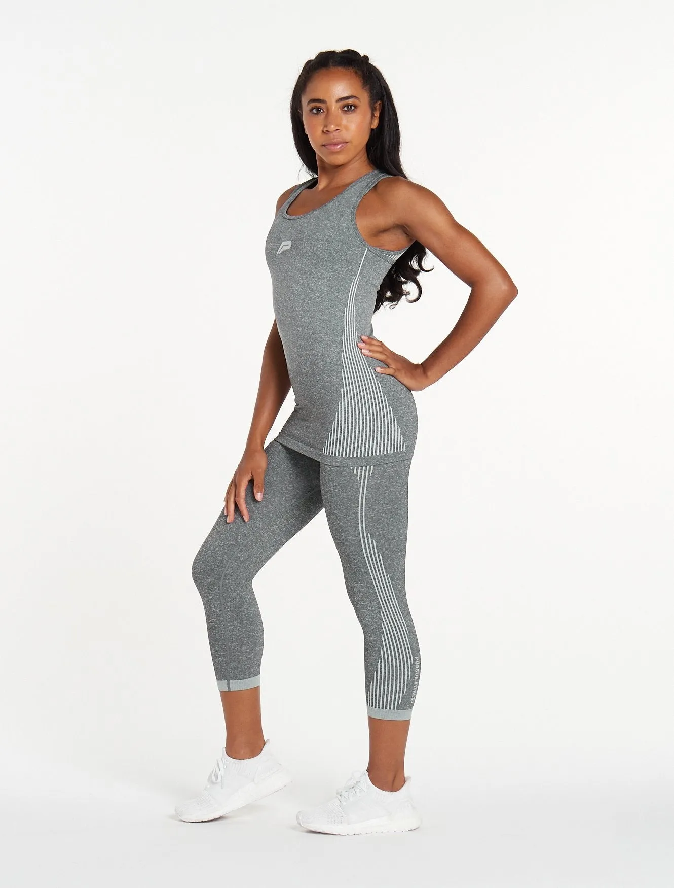 ADAPT Seamless Vest - Light Grey