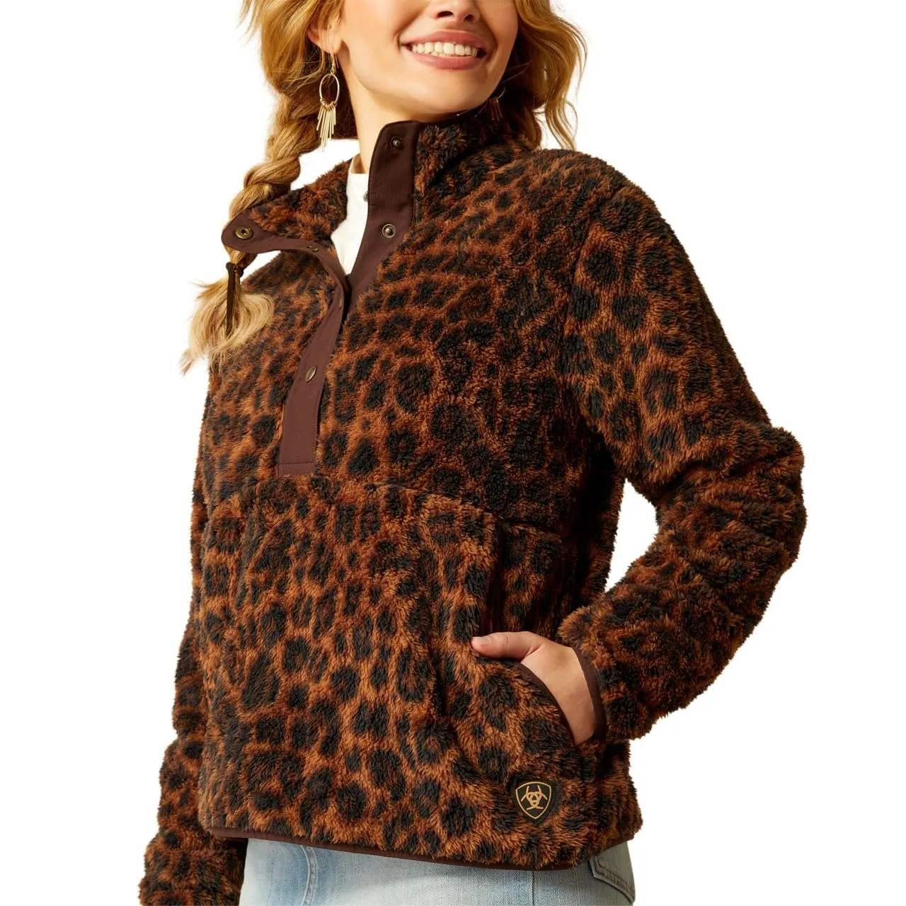 Ariat Women's Berber Snap Front Pullover