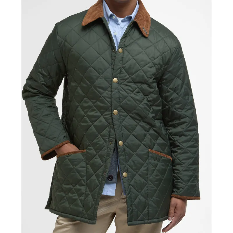 Barbour 30th Anniversary Liddesdale Quilted Mens Jacket - Olive