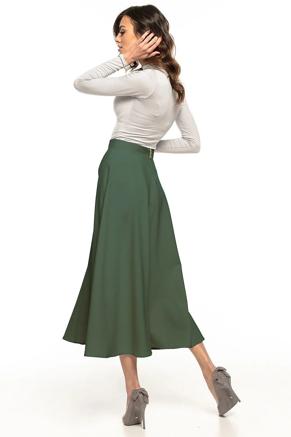 Classic Charm Midi Skirt - Essential Fashion Staple