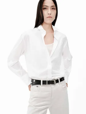 Classic White Cotton Shirt