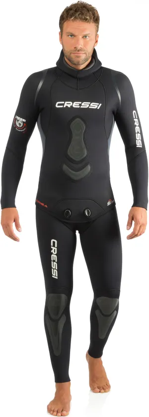 Cressi 7mm Apnea Wetsuit, Black