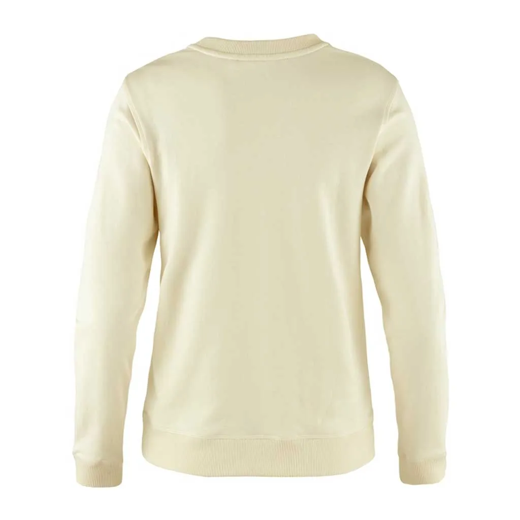 Fjallraven Women's 1960 Logo Badge Sweater - Chalk White