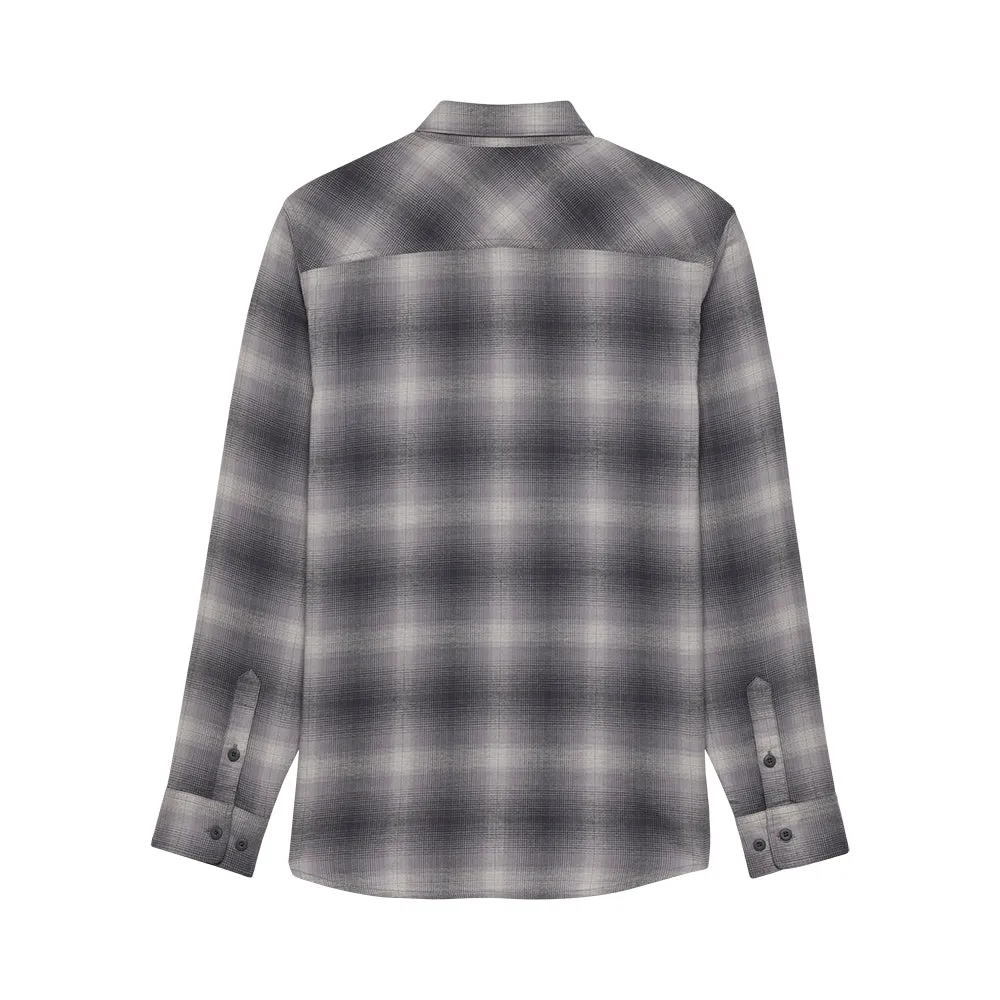 FOX SURVIVALIST STRETCH FLANNEL LS SHIRT [LIGHT GREY]