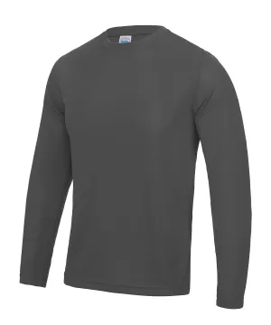 Long sleeve cool T | Charcoal