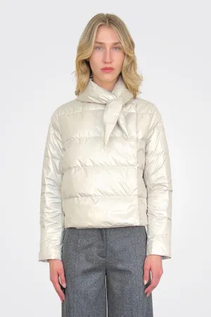 Padded Down Jacket - Pumice