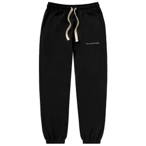 Relaxed French Terry Sweatpant Black