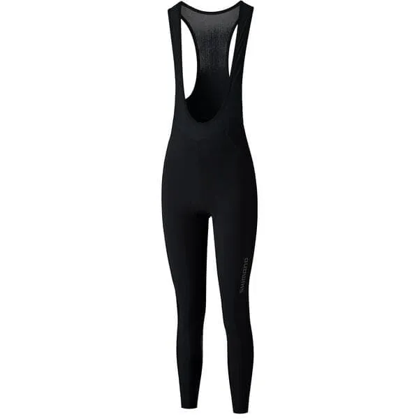 Shimano Clothing Women's; Kaede Bib Tights; Black; Size L