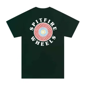 Spitfire OG Classic FST S/S Tee - Green/Multi