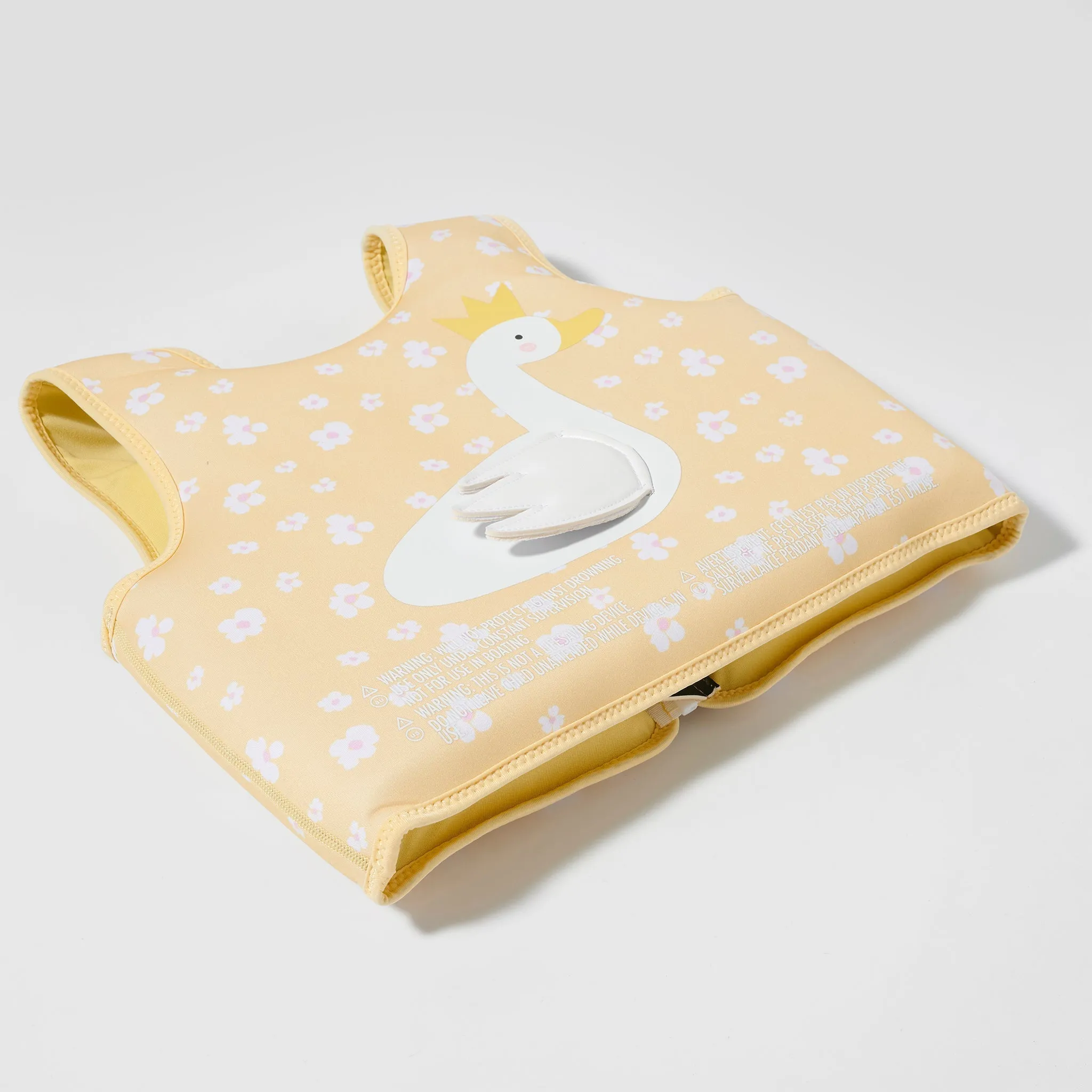 SUNNYLiFE Kids Swim Vest Princess Swan Buttercup