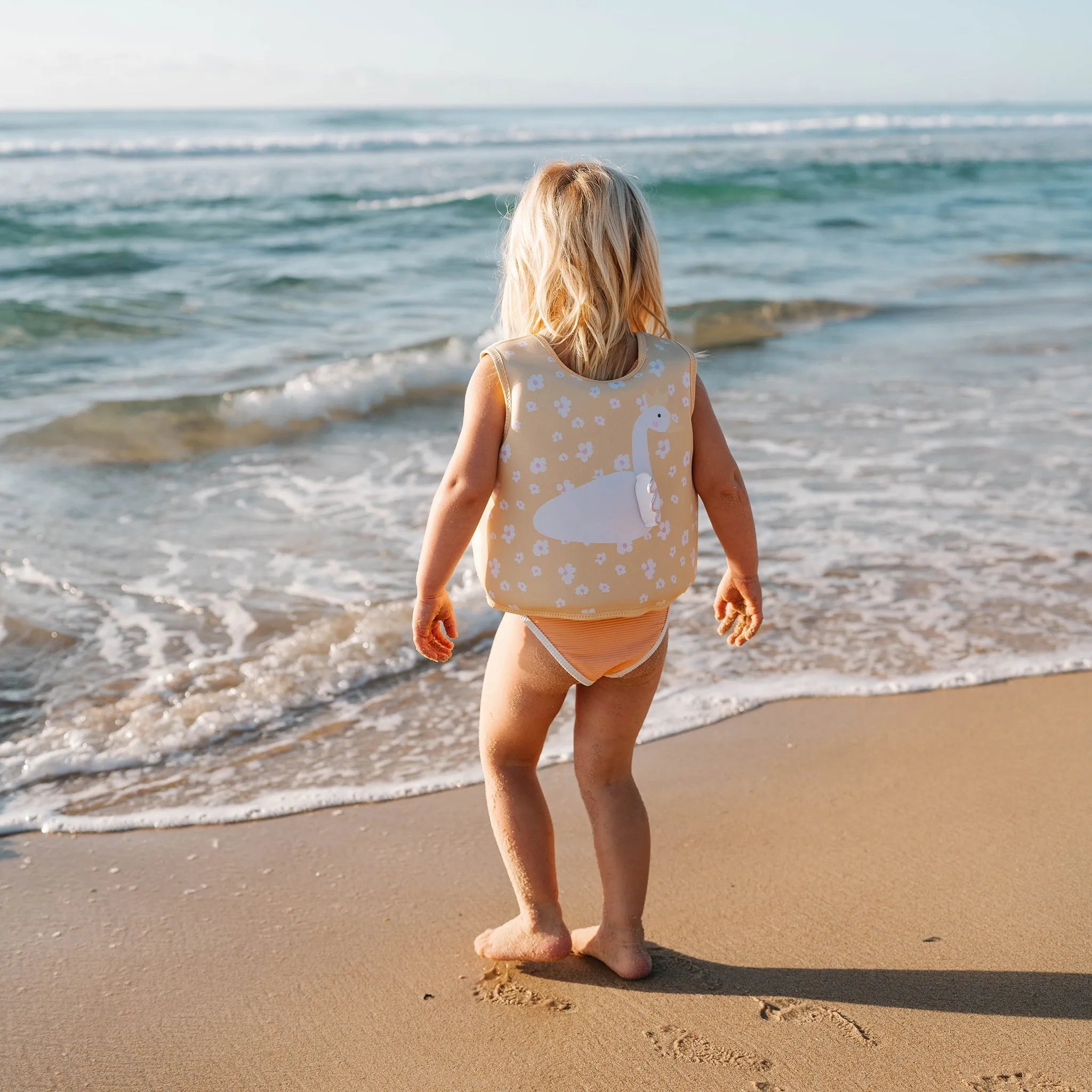 SUNNYLiFE Kids Swim Vest Princess Swan Buttercup