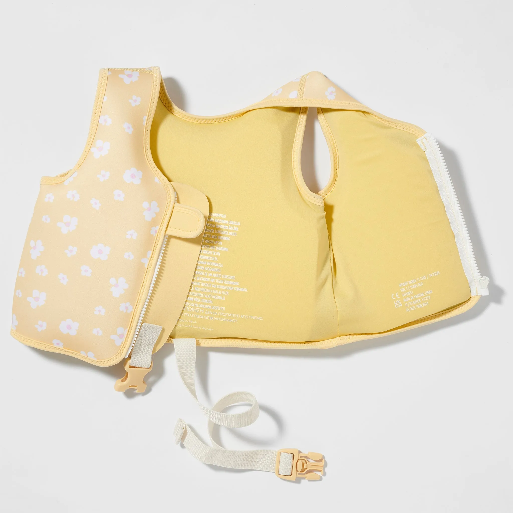 SUNNYLiFE Kids Swim Vest Princess Swan Buttercup