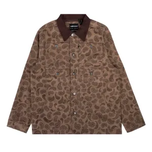 The Hundreds Paisley Jacket - Dark Khaki