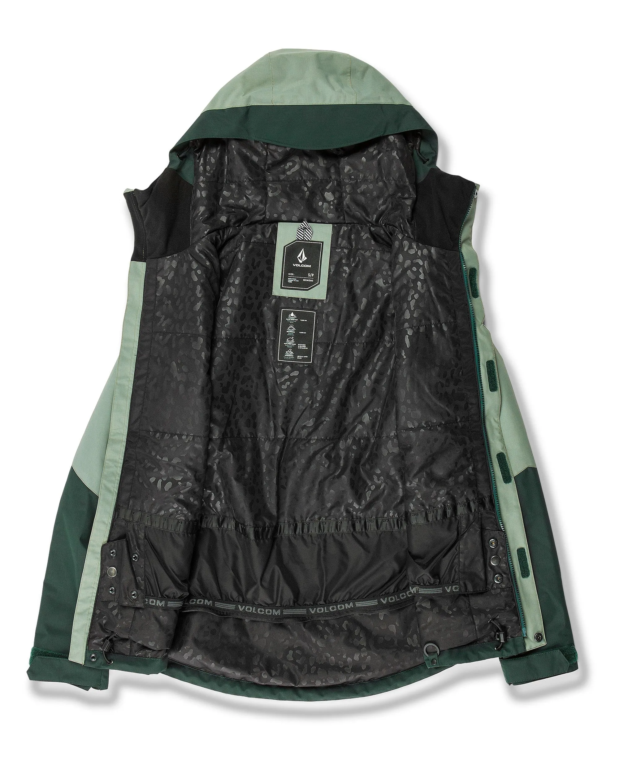 Volcom Bolt Insulated Jacket - Women's | Stylish and Insulated Jacket with Superior Waterproof Protection