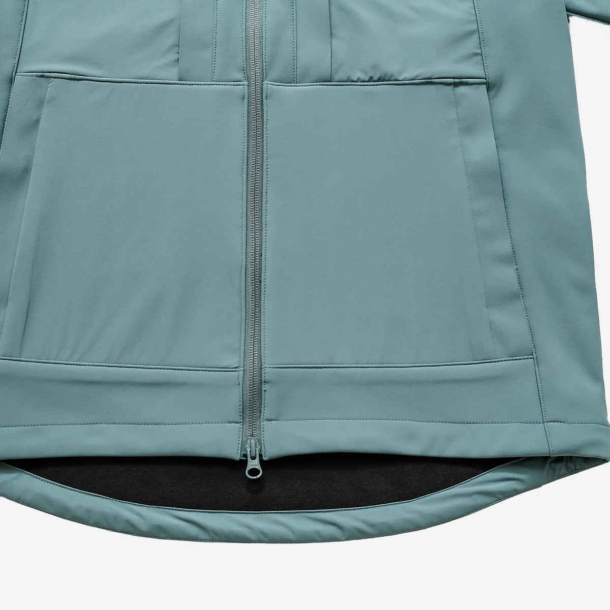 Warm Double Layer Jacket - Teal Blue