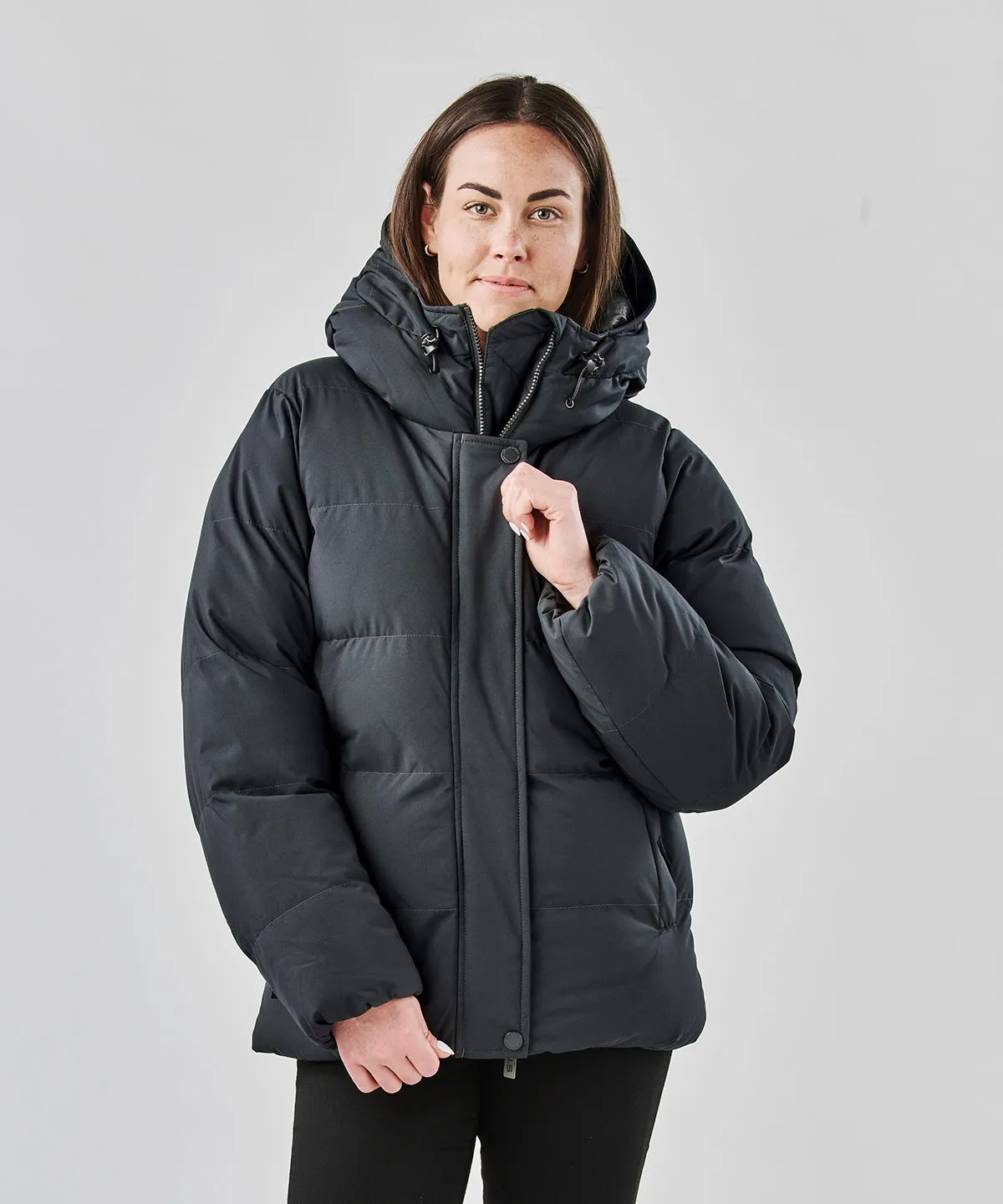 Womens Explorer thermal jacket | Black